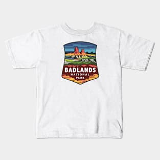 Badlands US South Dakota Kids T-Shirt